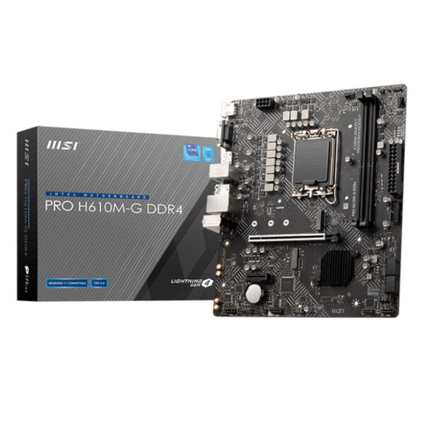 PRO H610M-G DDR4